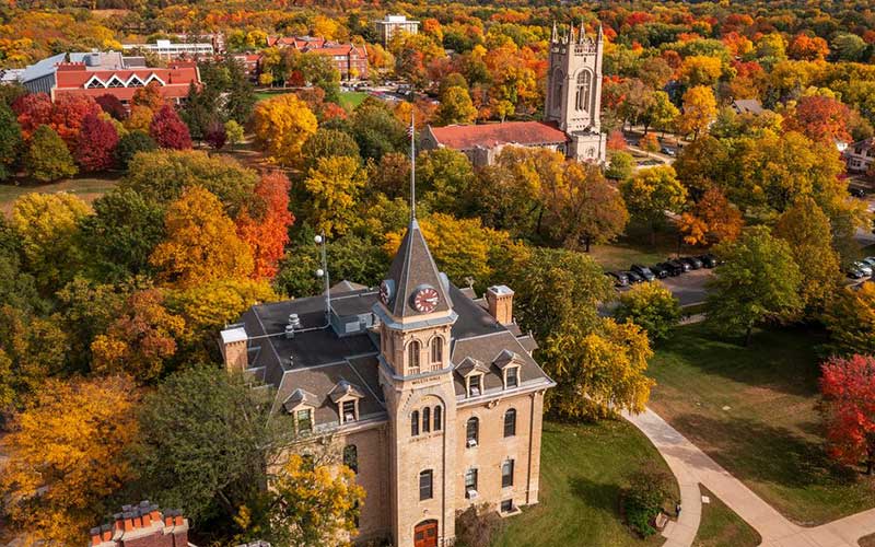 Carleton College campus, Northfield Minnesota